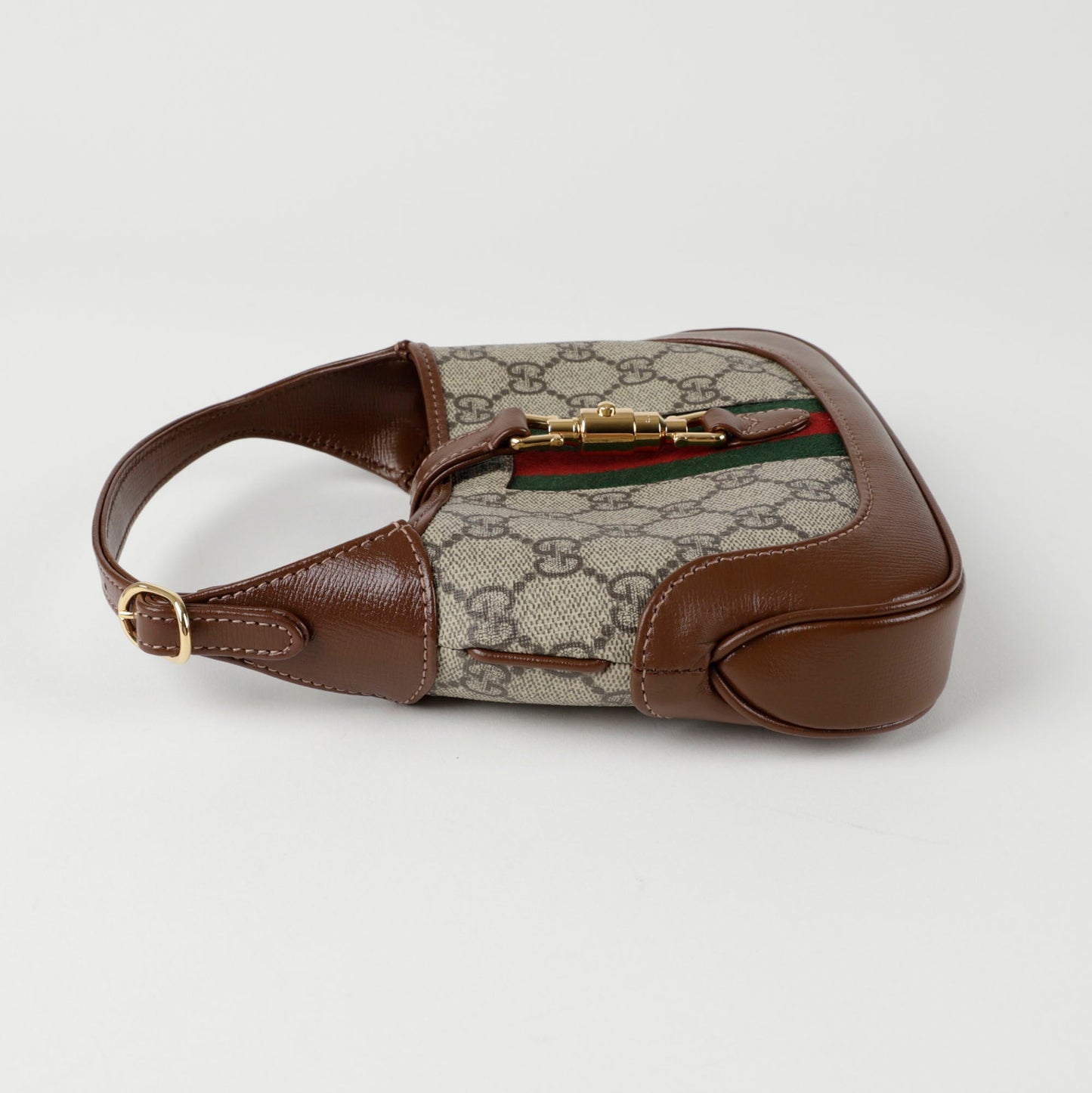 Gucci Jacquard 1961 Mini Hobo Shoulder Crossbody Bag 637092 142588612