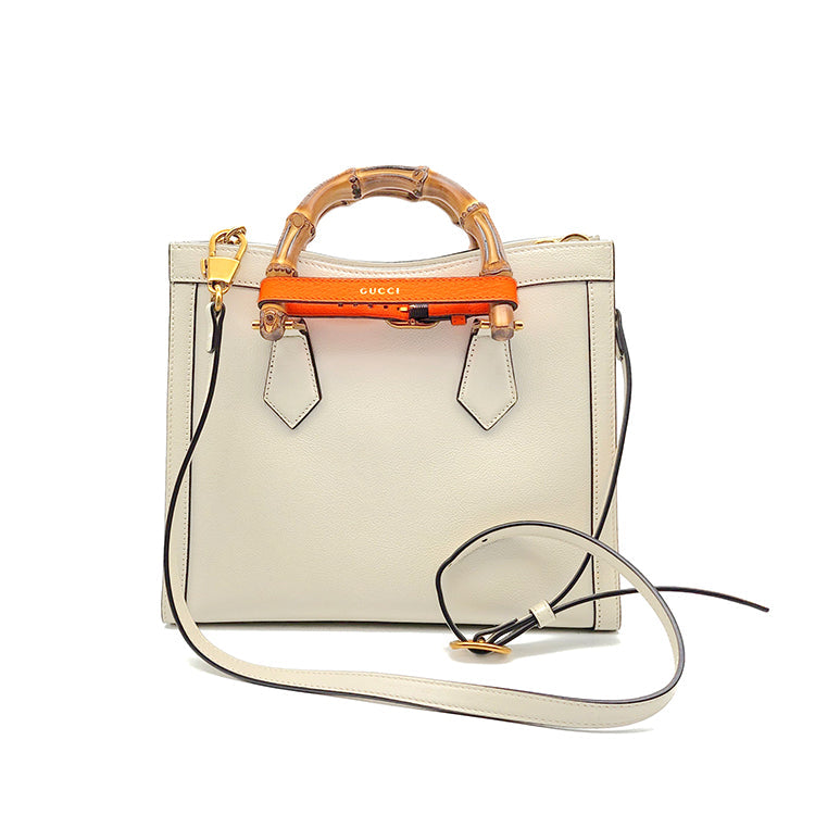 Gucci Diana Bamboo Tote Bag Small 660195 L324783 142785467