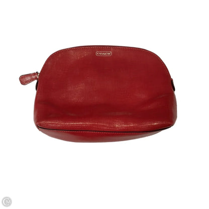 Makeup Bag Designer By Coach, Size: Medium