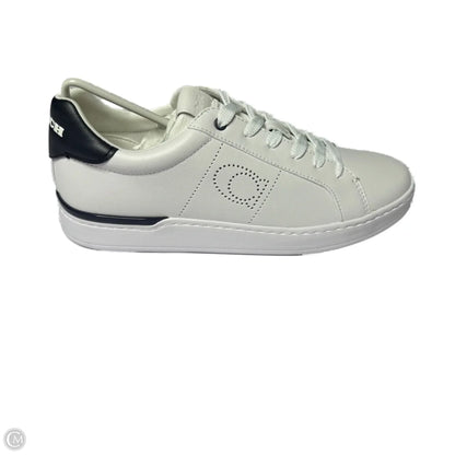 Shoes Designer By Coach In White, Size: 10