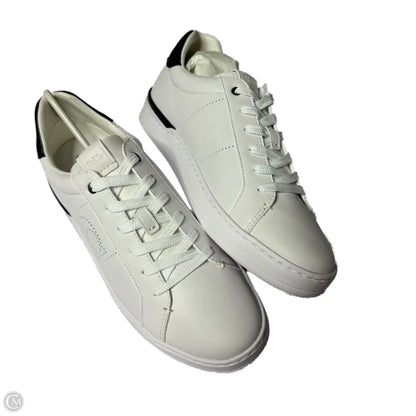 Shoes Designer By Coach In White, Size: 10