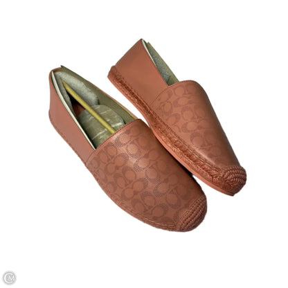 Shoes Designer By Coach In Peach, Size: 10