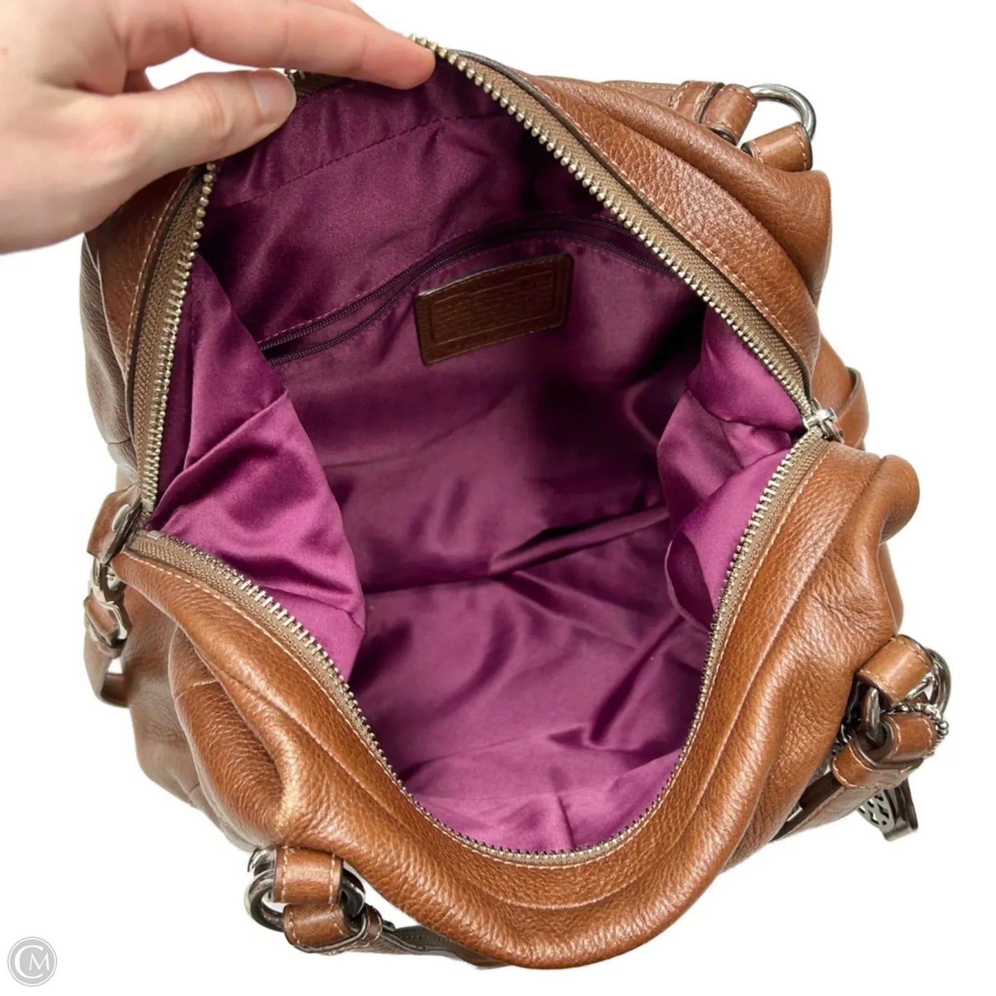 Handbag Designer By Coach, Size: Medium