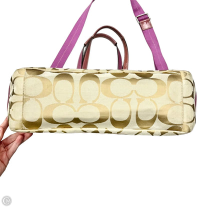Tote Designer By Coach, Size: Large