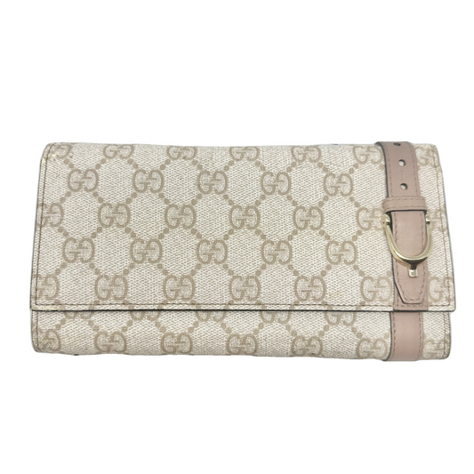 Wallet Luxury Designer By Gucci, Size: Large