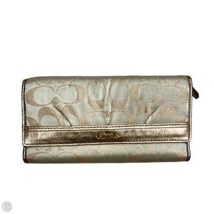 Wallet Designer By Coach, Size: Large