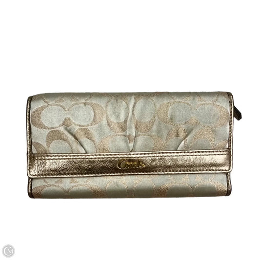 Wallet Designer By Coach, Size: Large