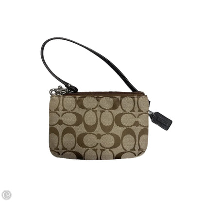 Wristlet Designer By Coach, Size: Small