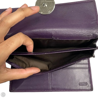 Wallet Designer By Coach, Size: Medium