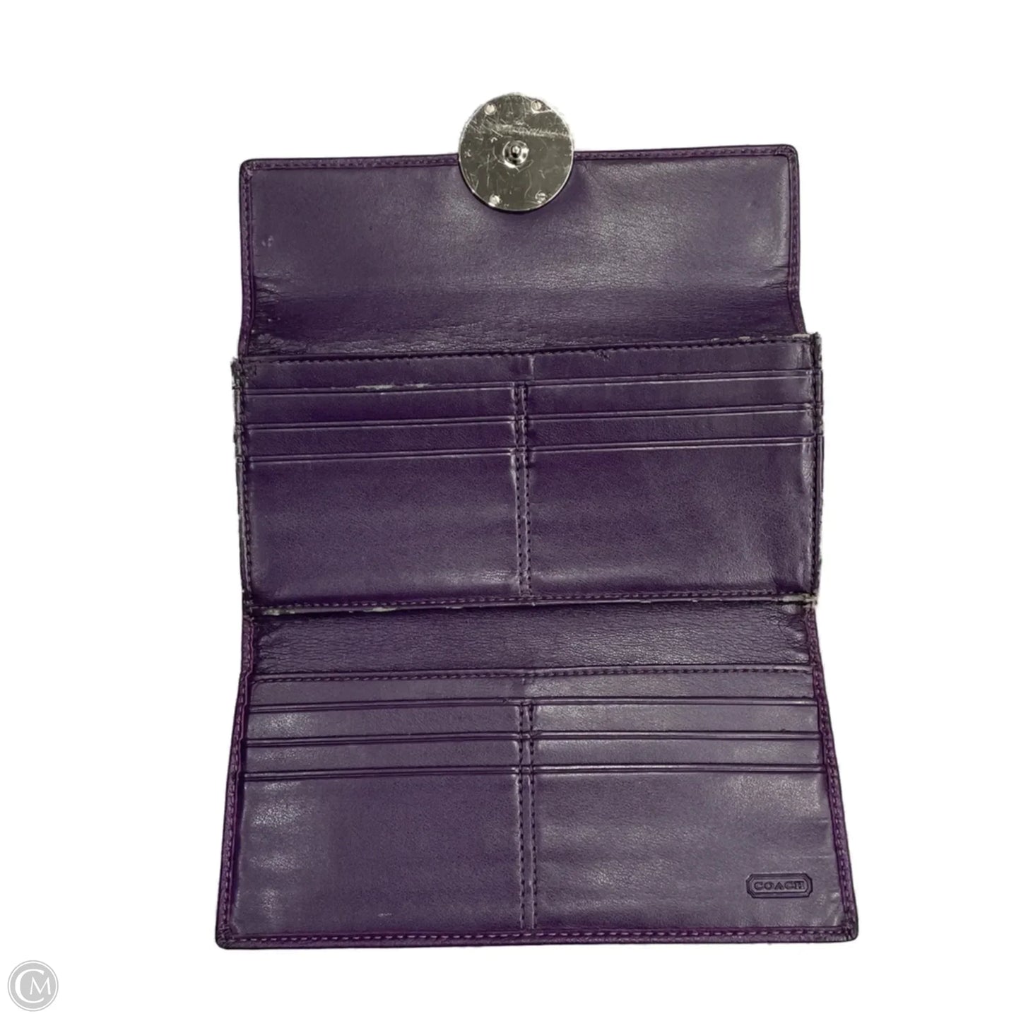 Wallet Designer By Coach, Size: Medium