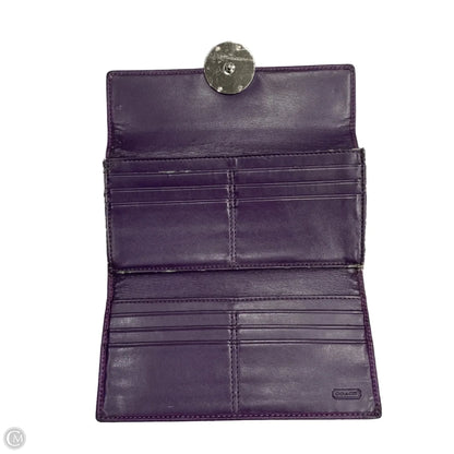 Wallet Designer By Coach, Size: Medium