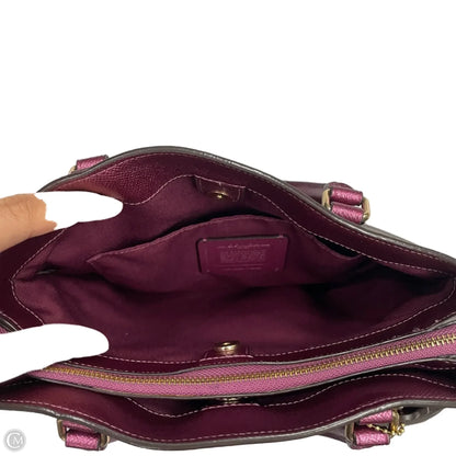 Handbag Designer By Coach, Size: Medium