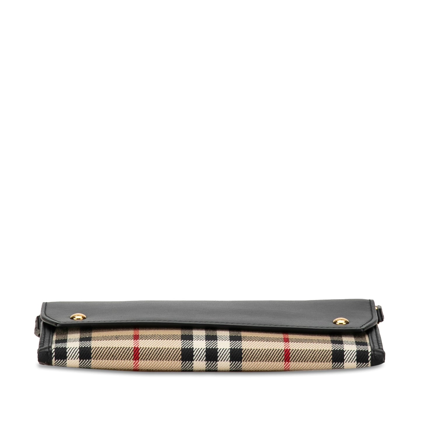 BURBERRY House Check Wallet on Strap Crossbody Bag