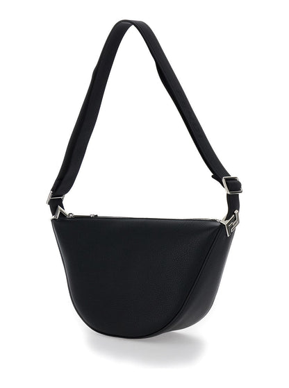 Fendi Men Leather Small Fendi Melon Crossbody Bag