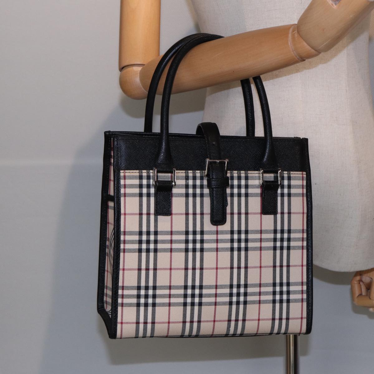 BURBERRY Nova Check Handbag