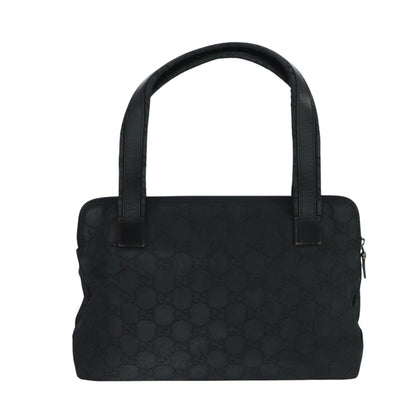 Gucci Gg Canvas Black Canvas Shoulder Bag