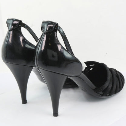 CHANEL Sandals G24491Y01018 Patent Leather, Satin black 05C Women 36 Used