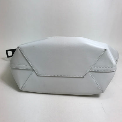 BALENCIAGA Handbag 661854 leather White / black Mega Zip Women