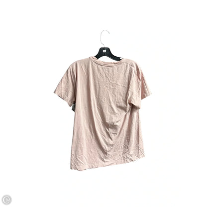 Top Short Sleeve Designer By Coach In Pink, Size: M