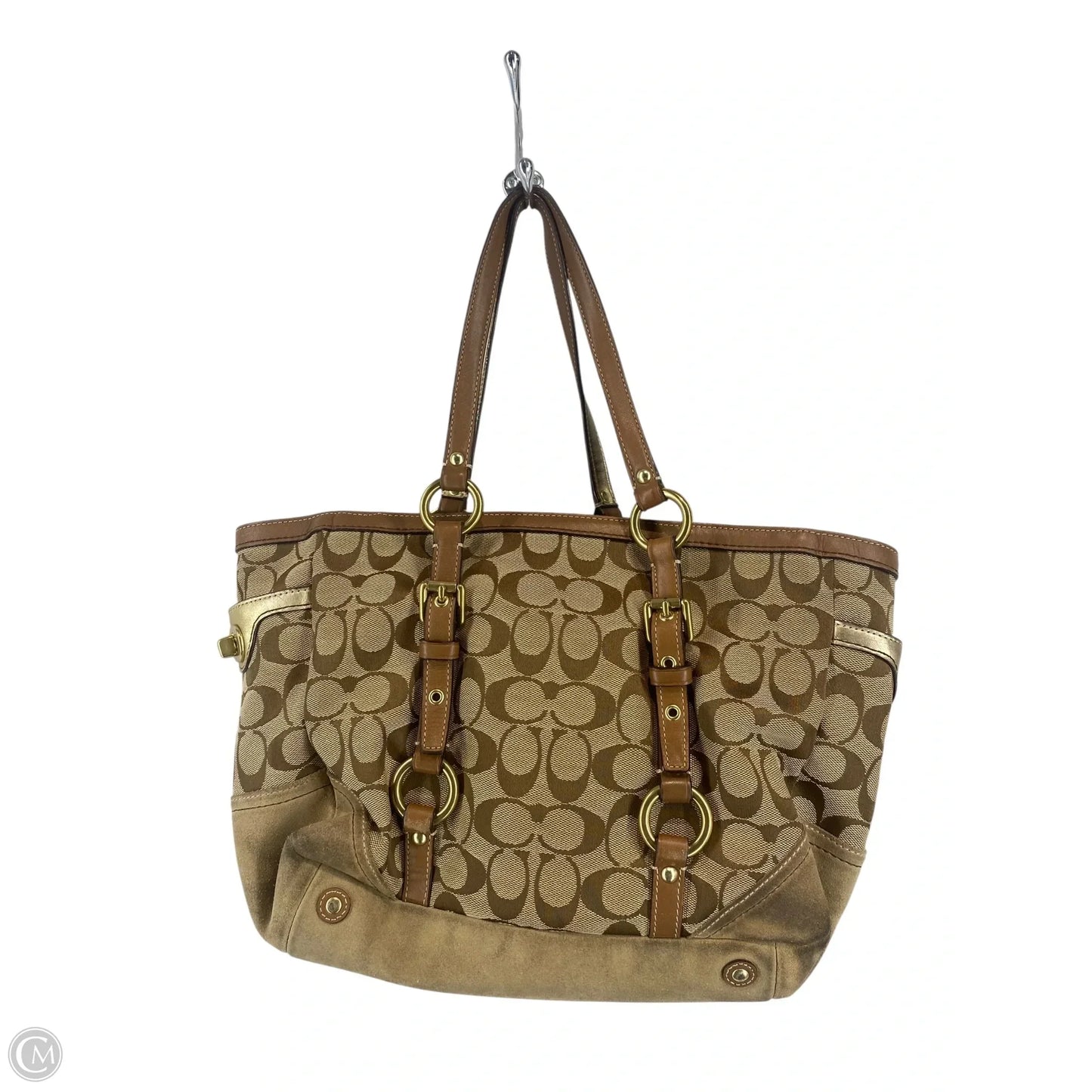 Handbag Designer By Coach, Size: Medium