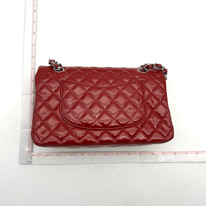 Chanel Classic Patent Maxi Double Flap Bag - Red Shoulder Bags, Handbags AF