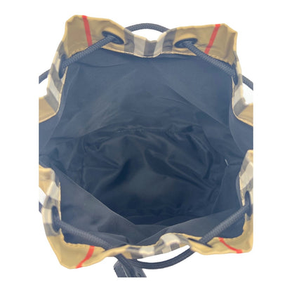 Burberry Phoebe Heritage Stripe Bucket Bag