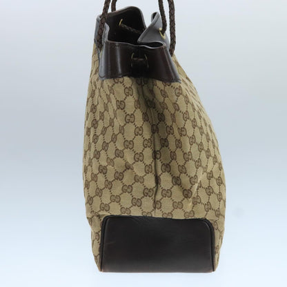 Gucci Gg Canvas Beige Canvas Shoulder Bag