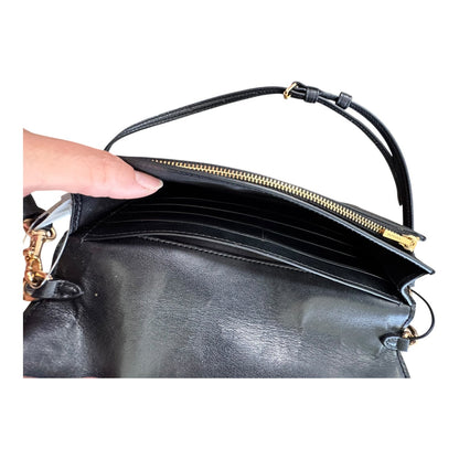 Handbag Designer By Coach In Black, Size:Small