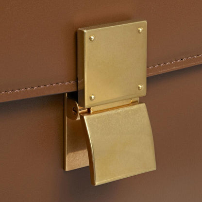 Celine Medium Classic Bag In Box Calfskin Camel