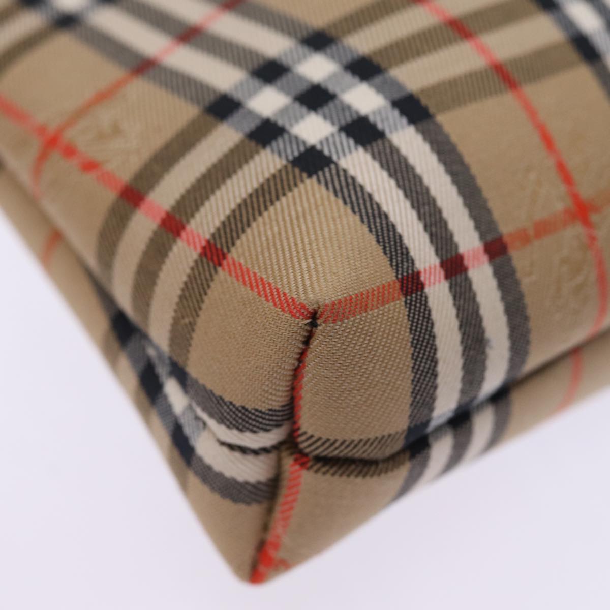 BURBERRY Haymarket Clutch Bag