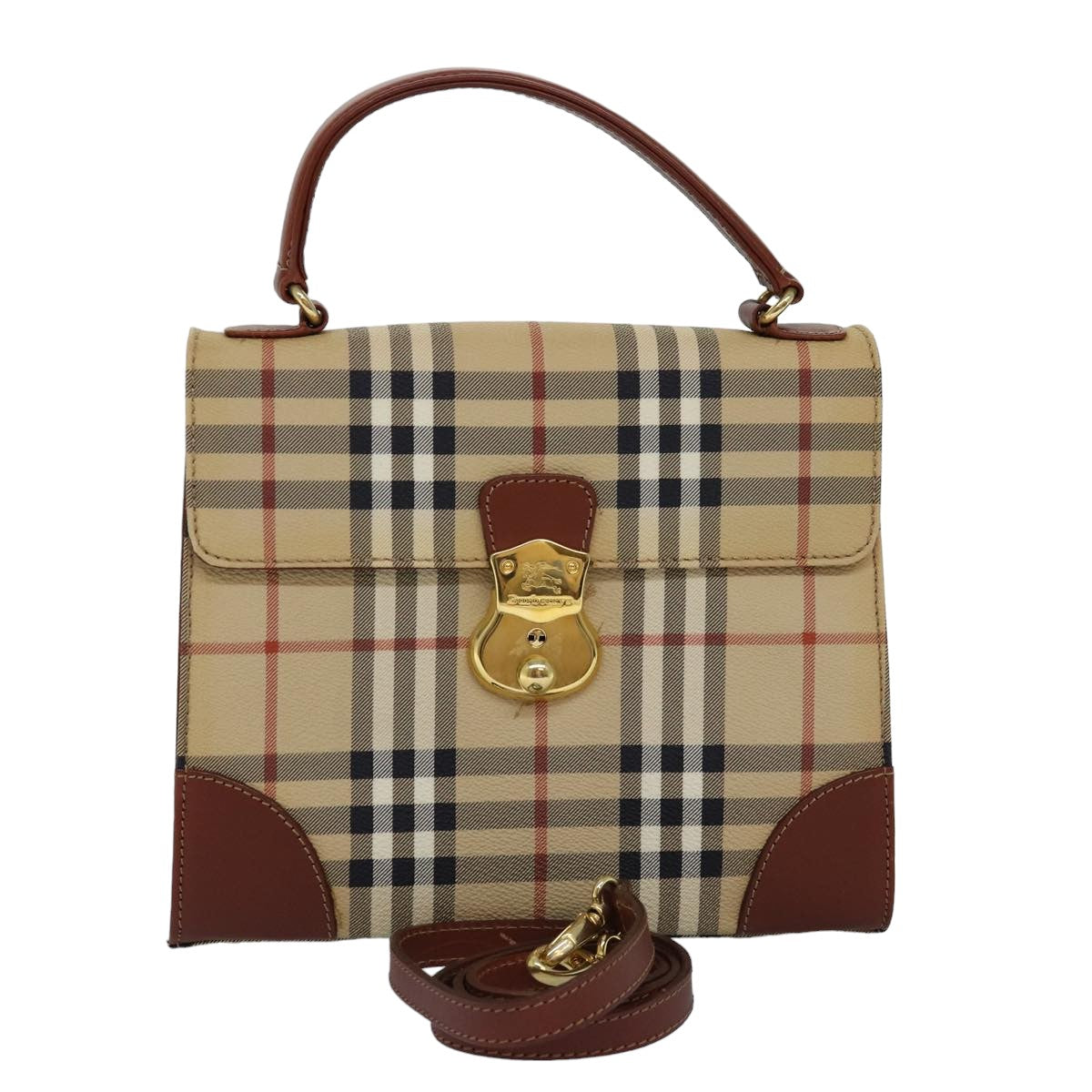BURBERRY Nova Check Handbag