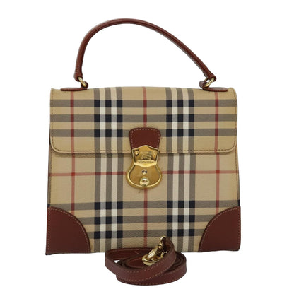 BURBERRY Nova Check Handbag