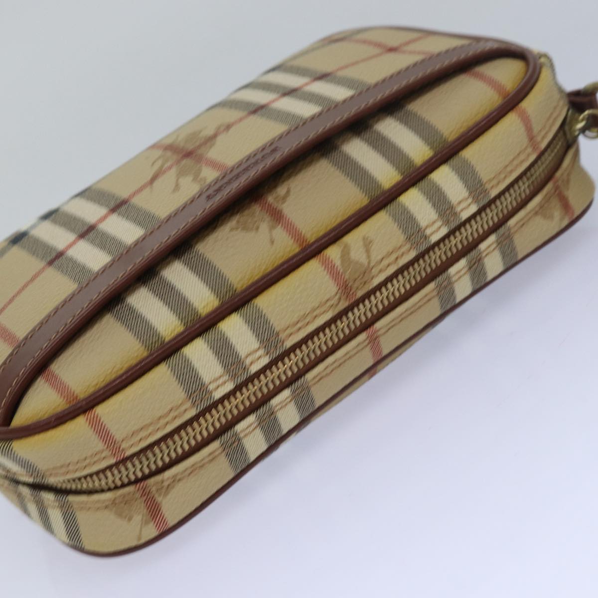 BURBERRY Nova Check Clutch Bag