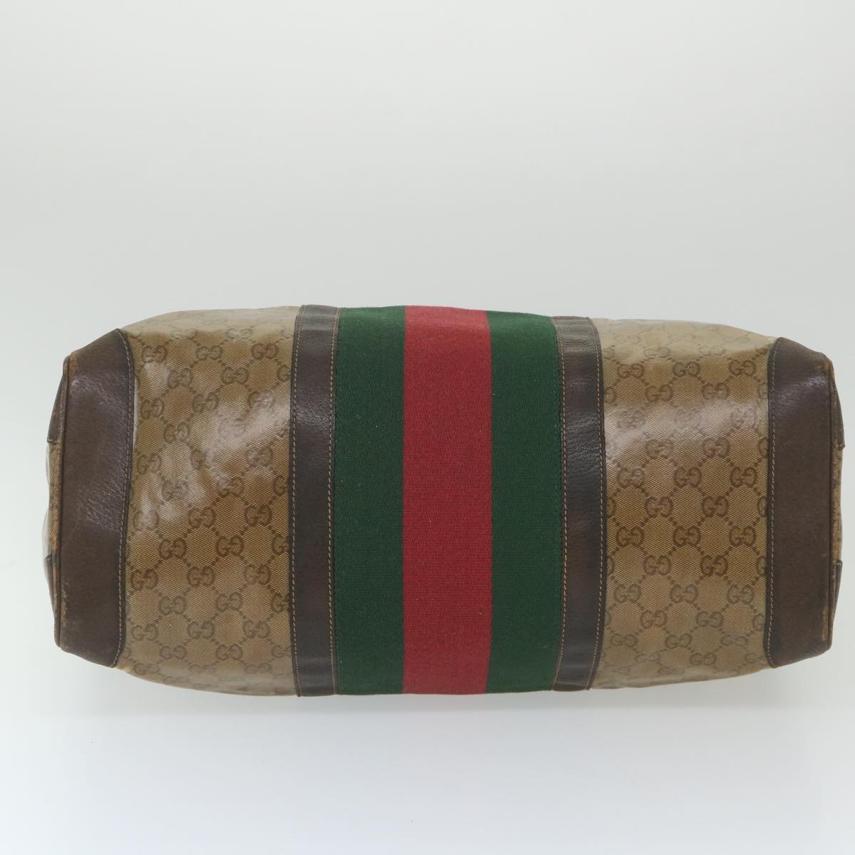 Gucci Beige Canvas Travel Bag