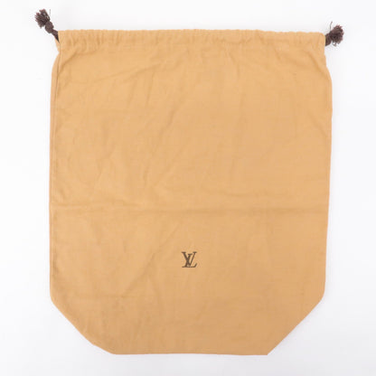 Louis Vuitton Set of 9 Dust Bag Old Style Draw String Beige Brown