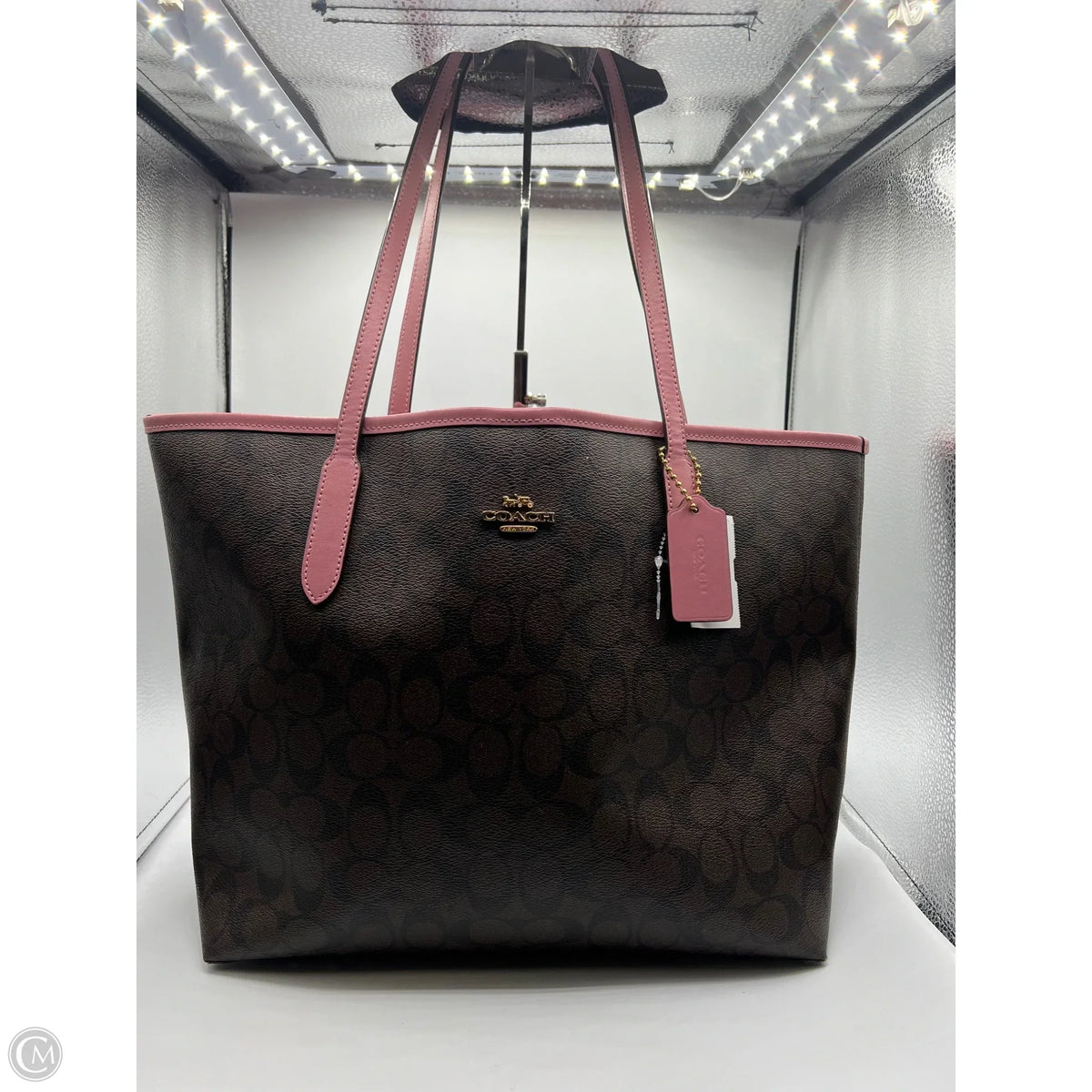 Handbag Designer By Coach, Size: Large