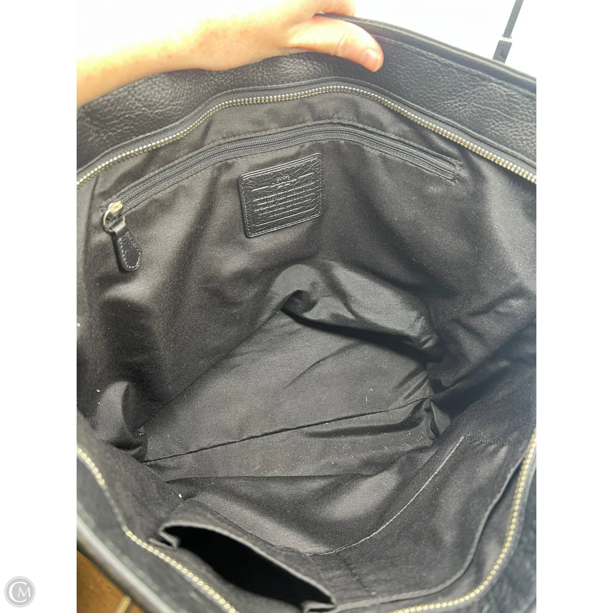 Handbag Designer By Coach, Size: Large