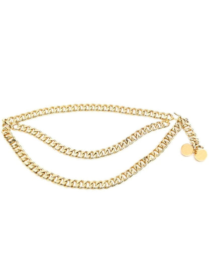 Curb-Chain Waist Belt