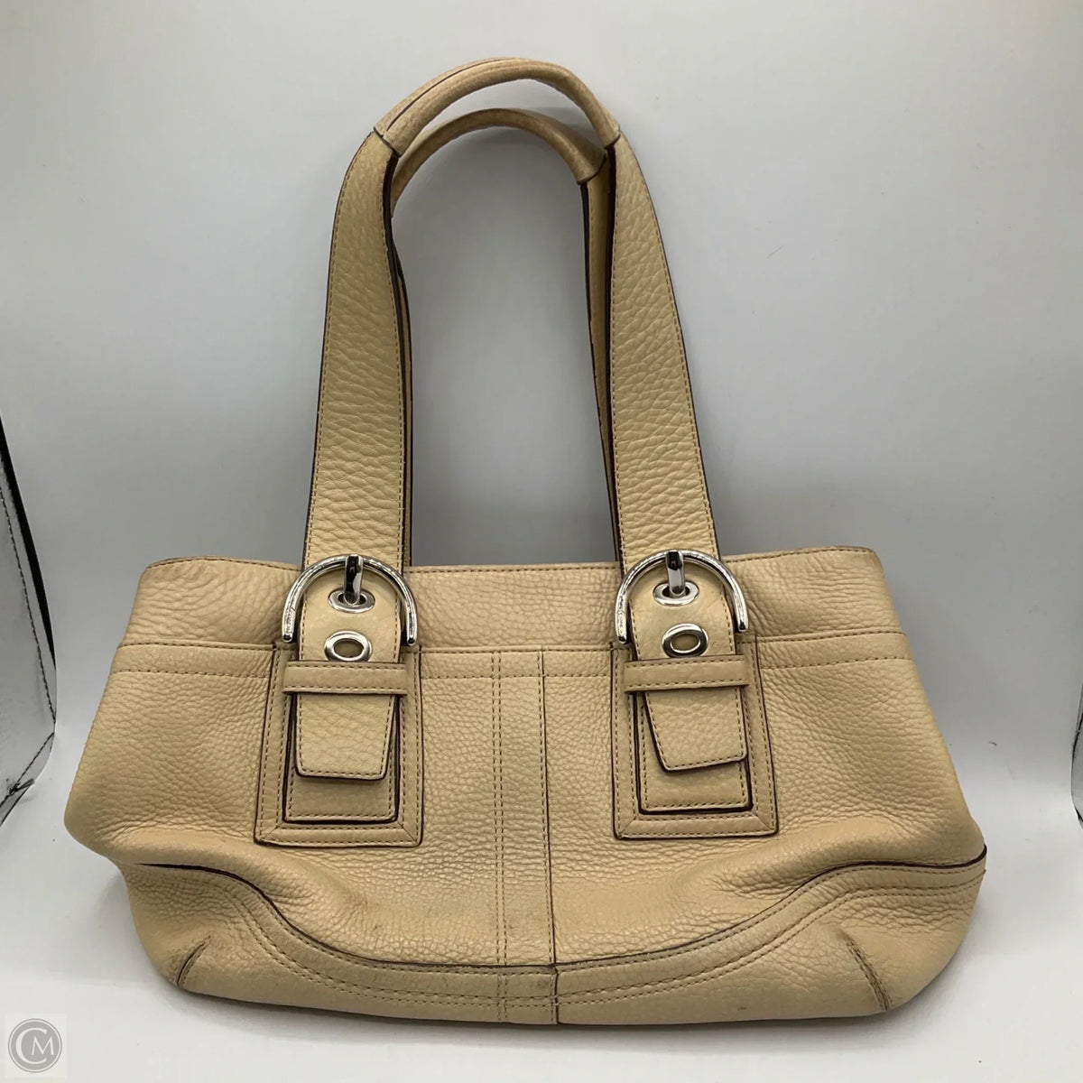 Handbag Designer By Coach, Size: Small