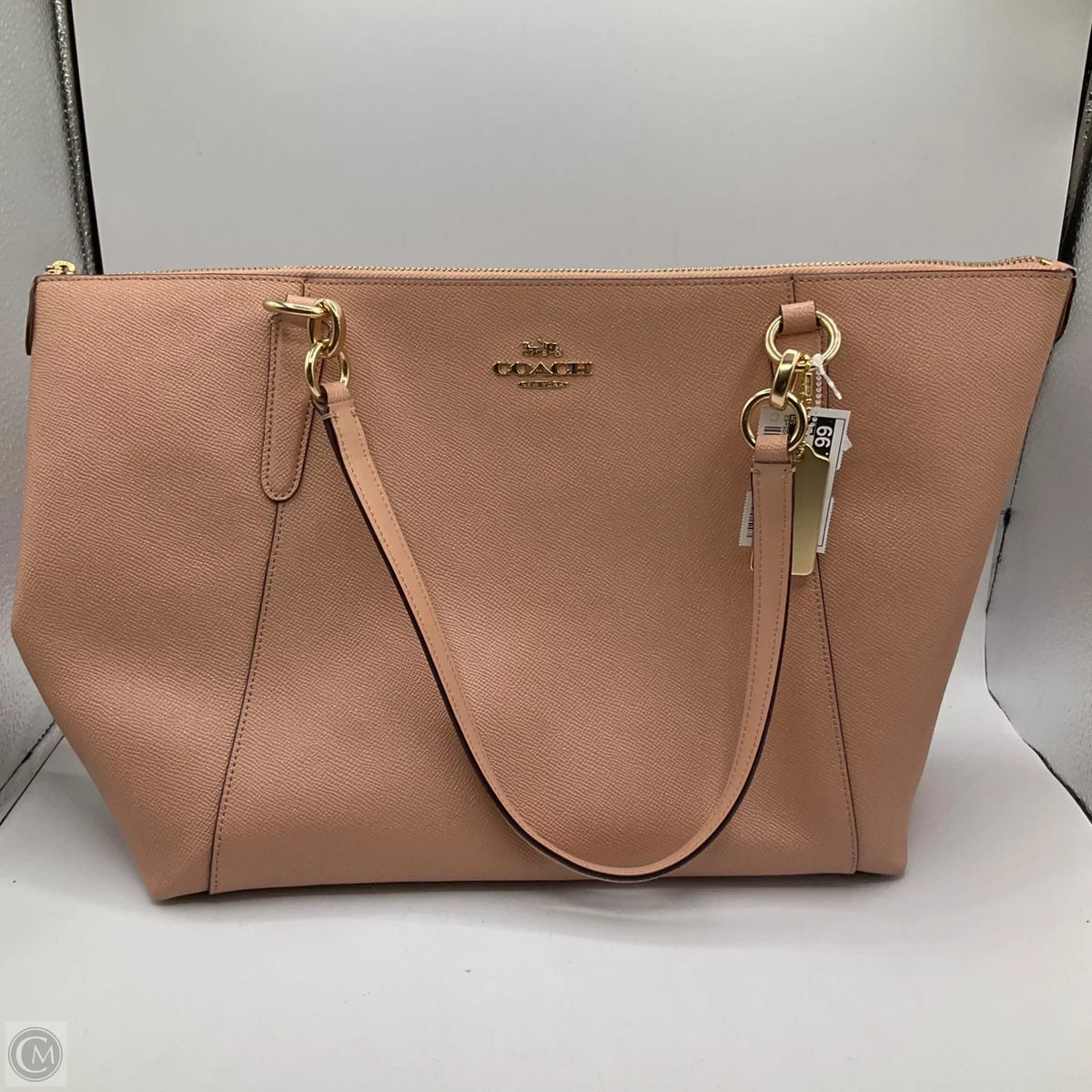 Tote Designer By Coach, Size: Medium
