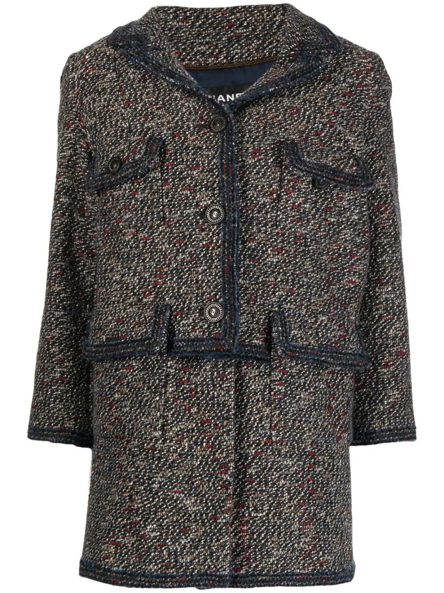 Layered Tweed Jacket