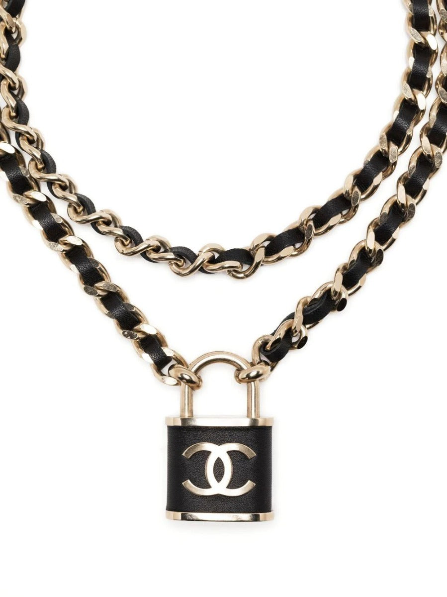 Logo Padlock Necklace
