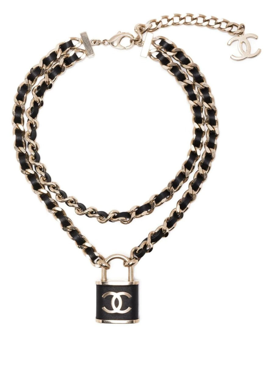 Logo Padlock Necklace