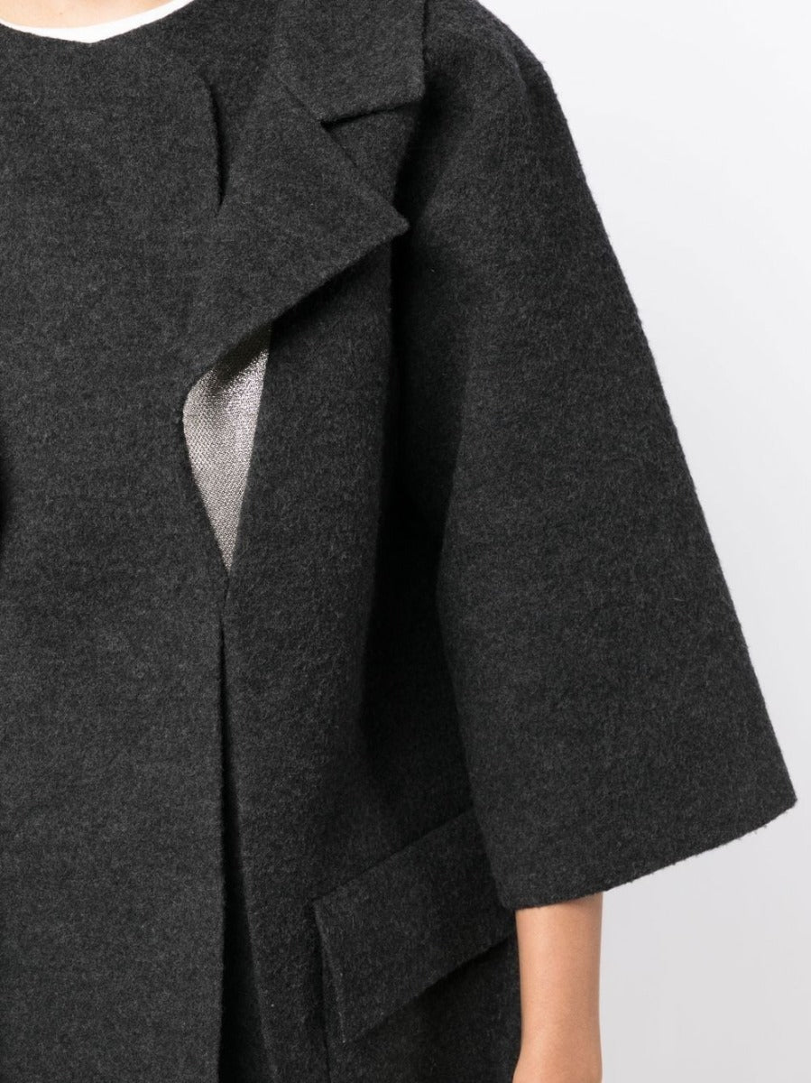 Grey Fall 2012 Layered Coat