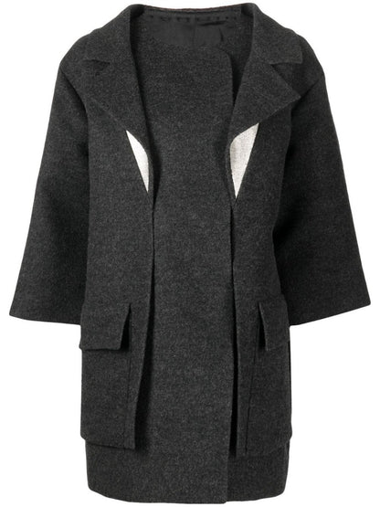 Grey Fall 2012 Layered Coat