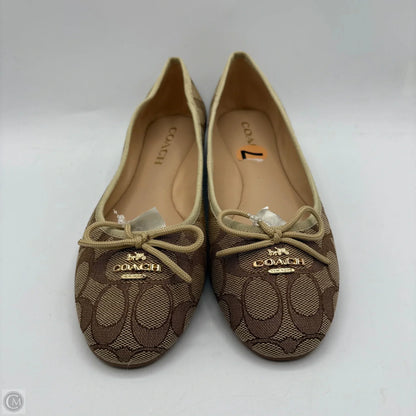 Shoes Designer By Coach In Brown, Size: 7
