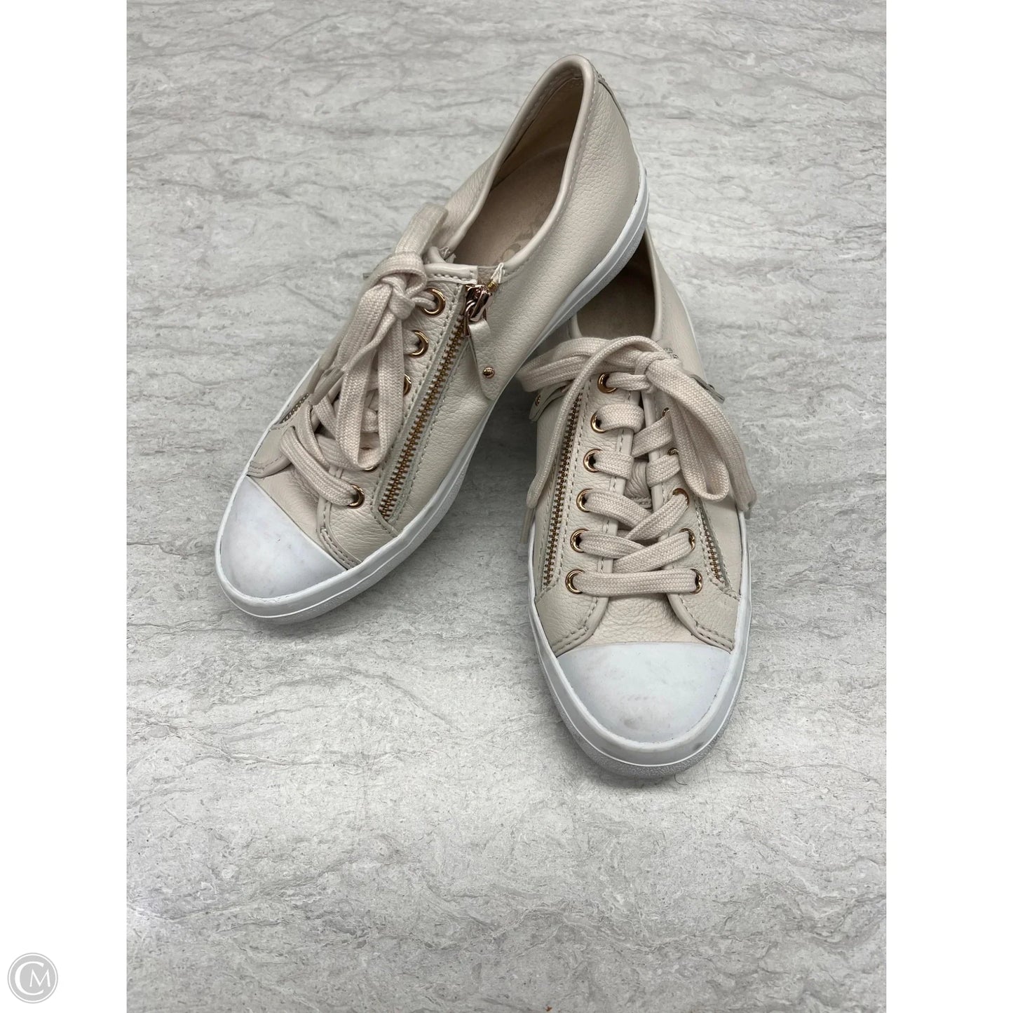 Shoes Designer By Coach In Tan, Size: 7.5
