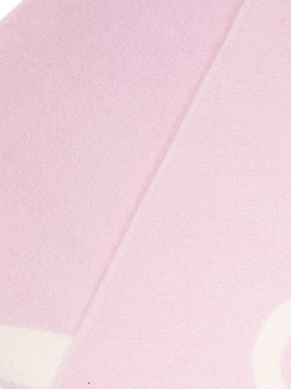 Cashmere Knit Logo Scarf
