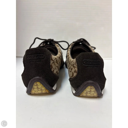 Shoes Designer By Coach In Brown, Size: 9.5
