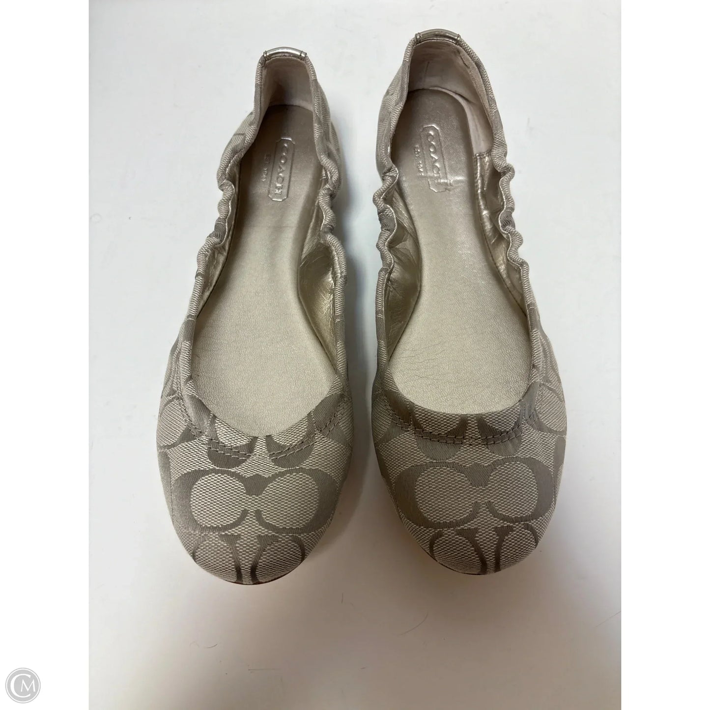Shoes Designer By Coach In Grey, Size: 9